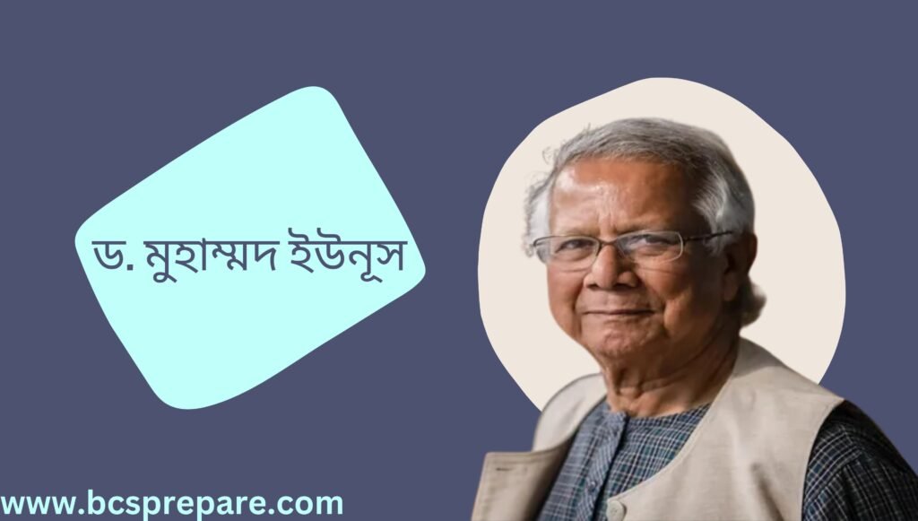 ড. মুহাম্মদ ইউনূস